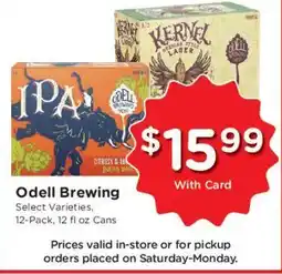 King Soopers Odell Brewing Select Varieties offer