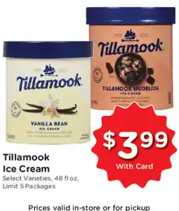 Mariano's Tillamook Ice Cream offer