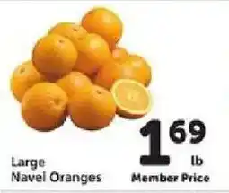 Safeway Large Navel Oranges offer