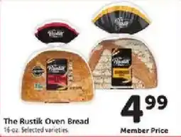 Safeway The Rustik Oven Bread offer