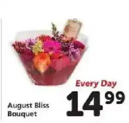 Safeway August Bliss Bouquet offer