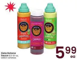 Safeway Siete Botana Sauce offer