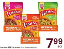 Safeway Isadora RTE Entrees offer