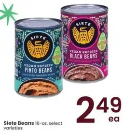 Safeway Siete Beans offer