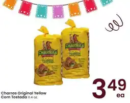 Safeway Charras Original Yellow Corn Tostada offer