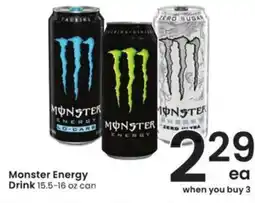 Safeway Monster Energy Drink offer