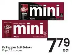 Safeway Dr Pepper Soft Drinks offer