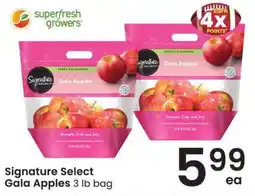 Safeway Signature Select Gala Apples offer