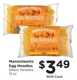 King Soopers Manischewitz egg noodles offer
