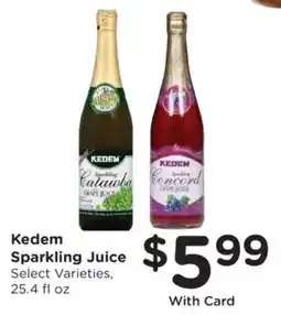 King Soopers Kedem Sparkling Juice offer
