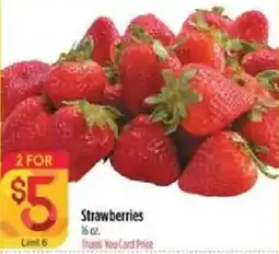 Bashas' Strawberries offer