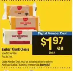 Bashas' Bashas' Chunk Cheese offer