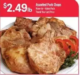 Bashas' Assorted Pork Chops offer