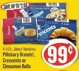 IGA Pillsbury Grands! Crescents or Cinnamon Rolls offer