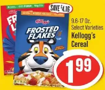 IGA Kellogg's frosted flakes cereal offer