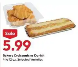 Stater Bros Bakery Croissants or Danish offer