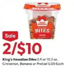 Stater Bros King's Hawaiian Bites offer
