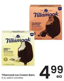 Safeway Tillamook ice cream bars offer