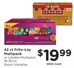 King Soopers Frito-Lay Multipack or Lärabar Multipack offer