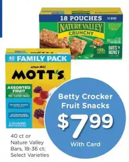 King Soopers Betty Crocker Fruit Snacks offer