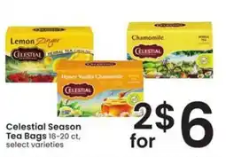 Safeway Celestial Season Tea Bags offer