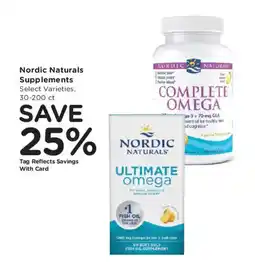 King Soopers Nordic Naturals Supplements offer