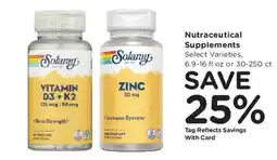 King Soopers Solaray Nutraceutical Supplements offer