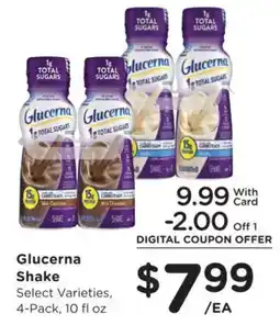 King Soopers Glucerna Shake offer