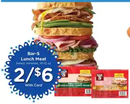 King Soopers Bar-S lunch meat offer