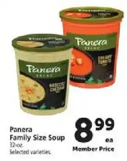 Safeway Panera Family Size Soup offer