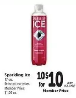 Safeway Sparkling Ice offer