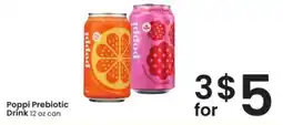 Safeway Poppiprebiotic drink offer