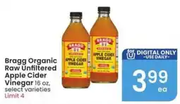 Safeway Bragg Organic Raw Unfiltered Apple Cider Vinegar offer