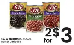 Safeway S&W Beans offer