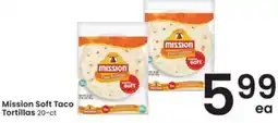 Safeway Mission soft taco tortillas offer