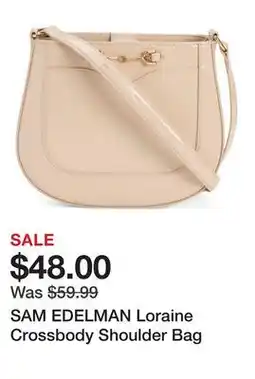 Marshalls SAM EDELMAN Loraine Crossbody Shoulder Bag offer
