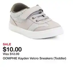 Marshalls OOMPHIE Kayden Velcro Sneakers (Toddler) offer