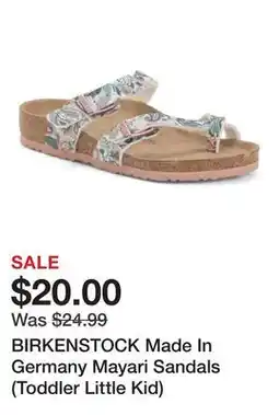 Marshalls BIRKENSTOCK Made In Germany Mayari Sandals (Toddler Little Kid) offer