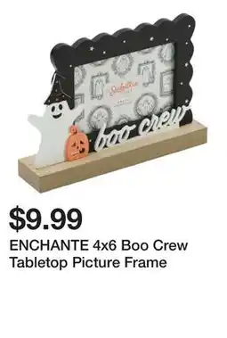 Marshalls ENCHANTE 4x6 Boo Crew Tabletop Picture Frame offer
