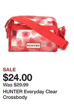 Marshalls HUNTER Everyday Clear Crossbody offer