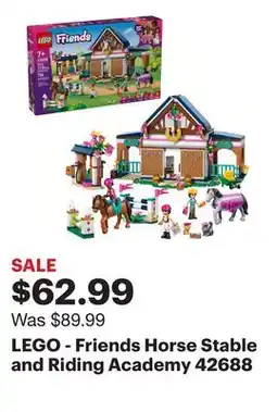 Best Buy LEGO - Friends Horse Stable and Riding Academy 42688 offer