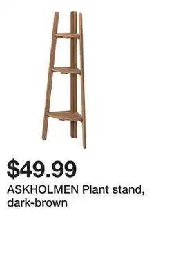 Ikea ASKHOLMEN Plant stand, dark-brown offer