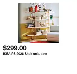 Ikea IKEA PS 2026 Shelf unit, pine offer