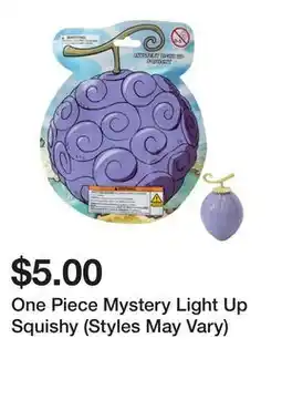 Five Below One Piece Mystery Light Up Squishy (Styles May Vary) offer