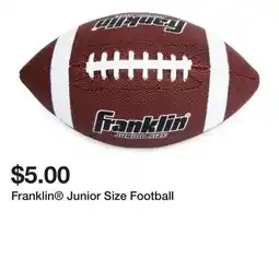 Five Below Franklin Junior Size Football offer