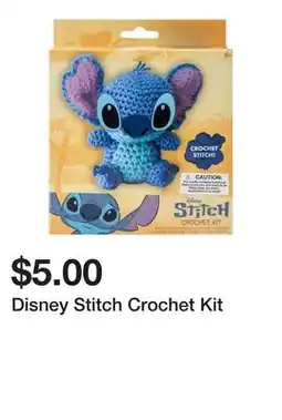 Five Below Disney Stitch Crochet Kit offer