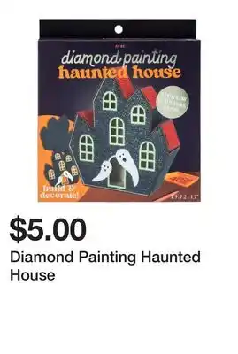 Five Below Diamond Painting Haunted House offer