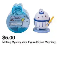 Five Below Molang Mystery Vinyl Figure (Styles May Vary) offer
