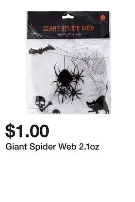 Five Below Giant Spider Web 2.1oz offer