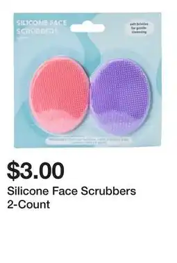Five Below Silicone Face Scrubbers 2-Count offer